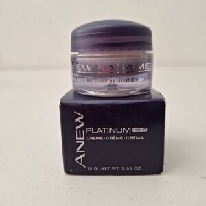 Avon Anew Platinum Night and Day Cream Broad Spectrum, Set, NEW
